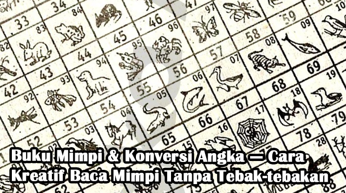 Buku Mimpi & Konversi Angka — Cara Kreatif Baca Mimpi Tanpa Tebak-tebakan